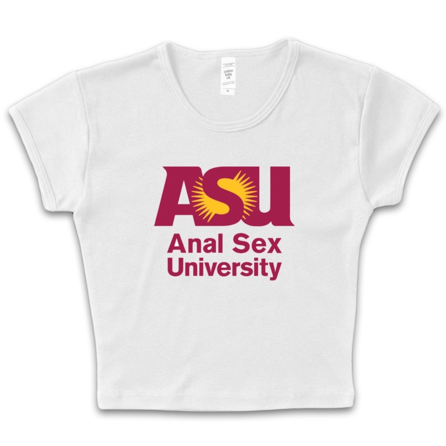 Arizona Anal Sex Uni Baby Tee – Heav3nly Bodies