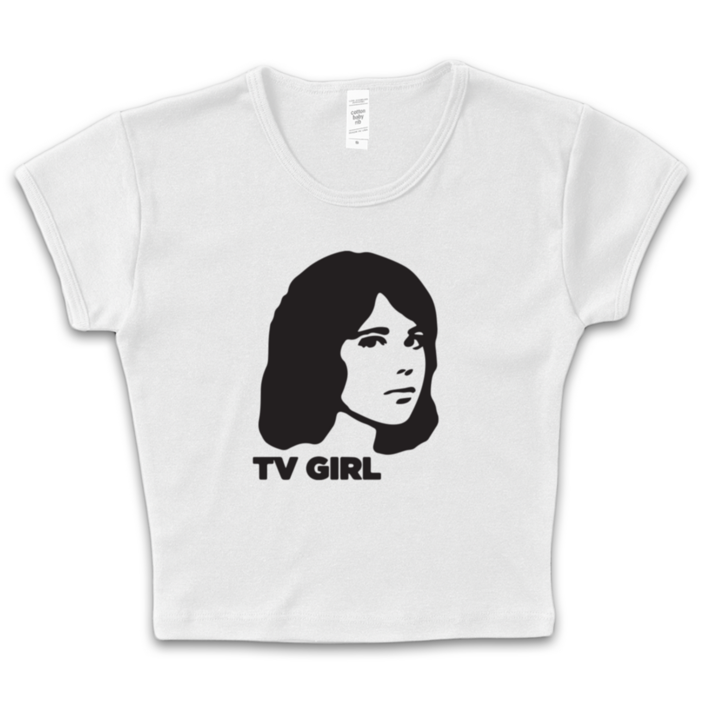 TV Girl Baby Tee