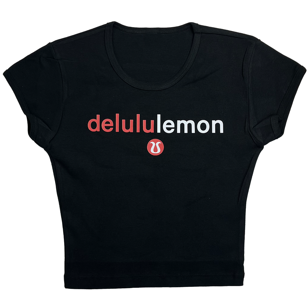 Delululemon Baby Tee