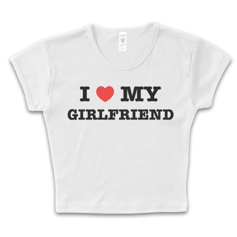 I ♥ My Girlfriend Baby Tee