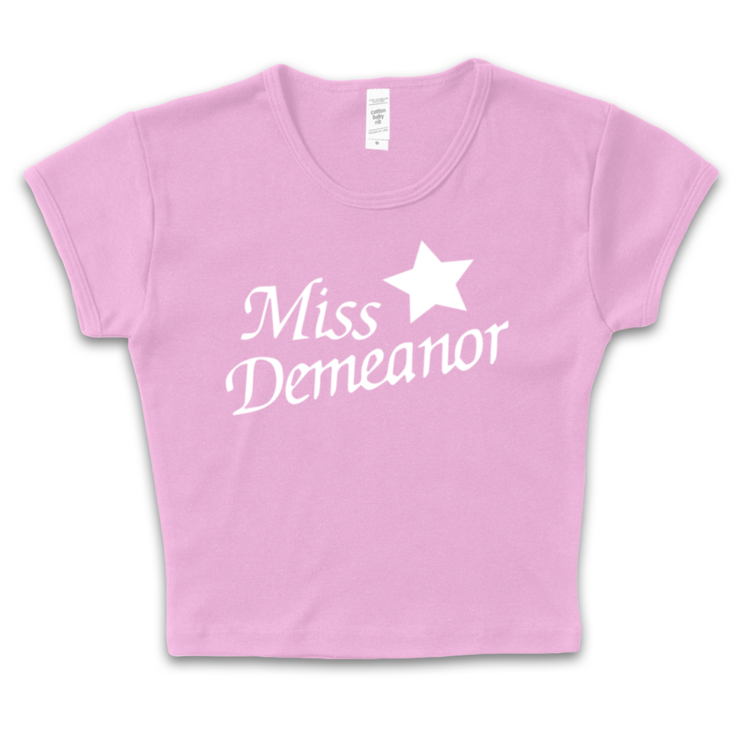 Miss Demeanor Baby Tee