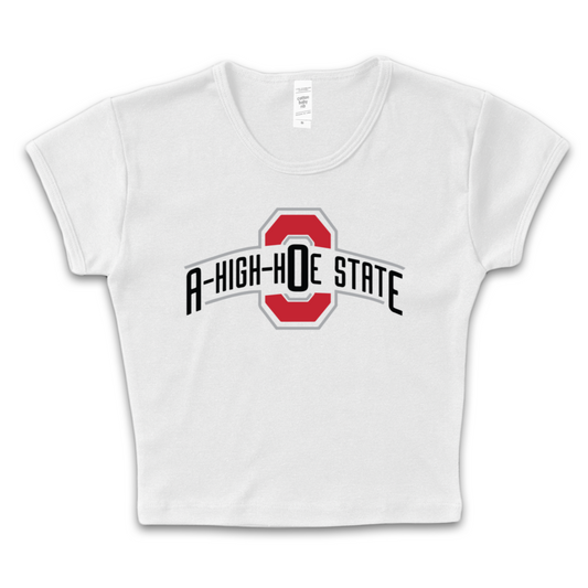 Ohio High Hoe State Uni Baby Tee