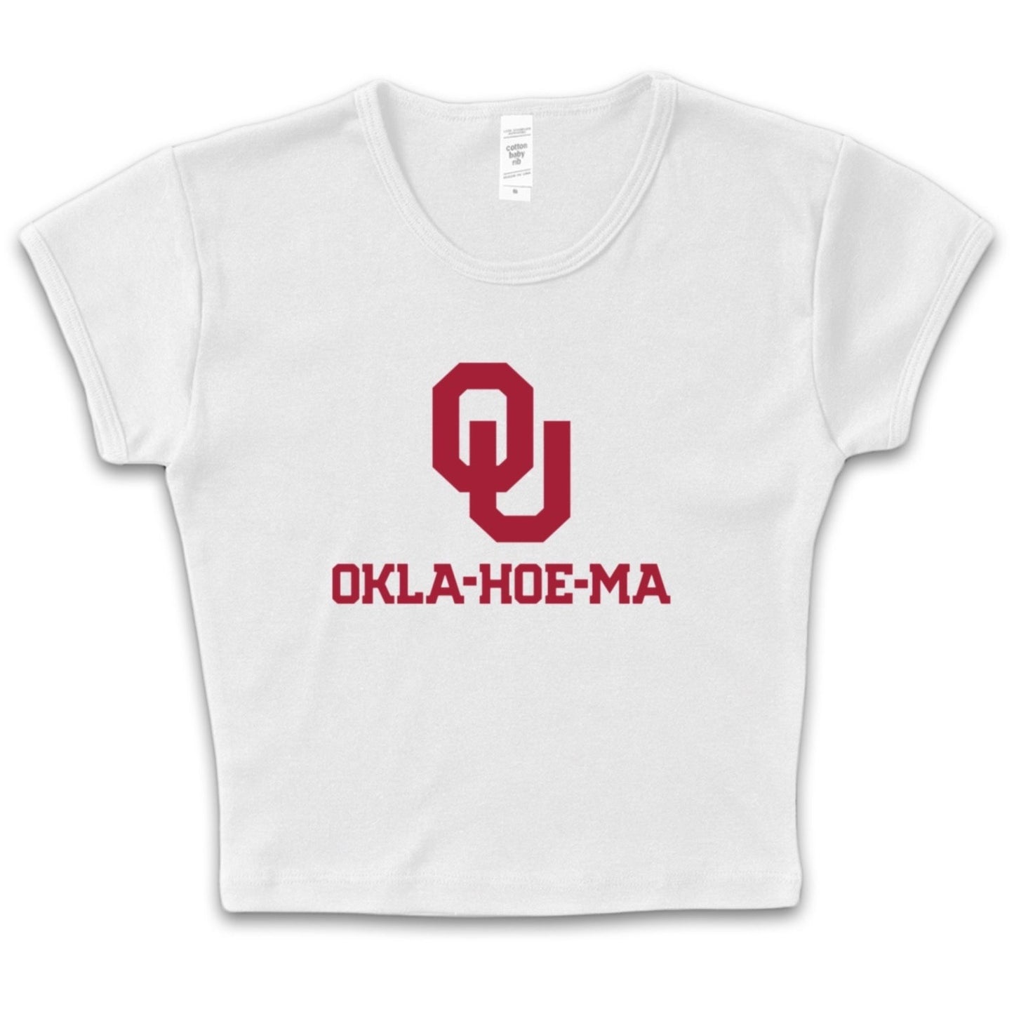 Oklahoma Hoe Uni Baby Tee