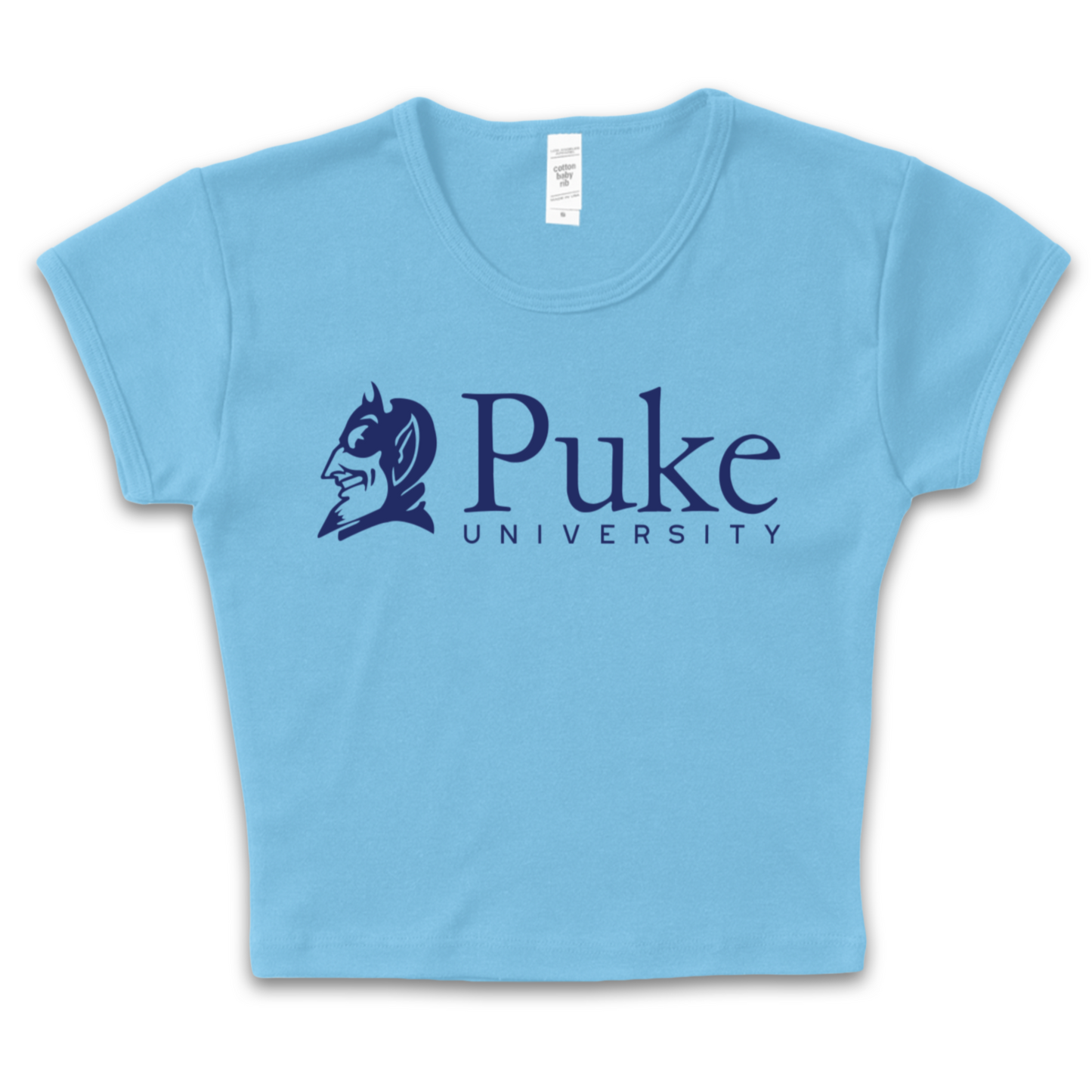 Duke Puke Uni Baby Tee