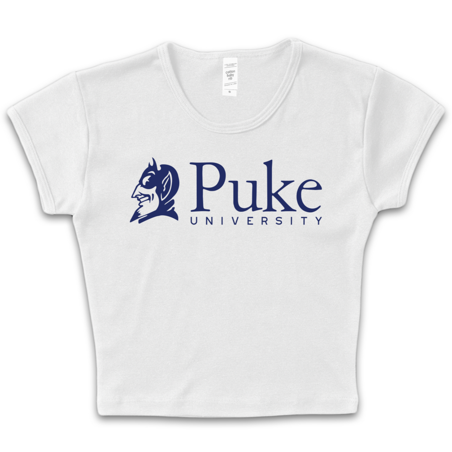 Duke Puke Uni Baby Tee