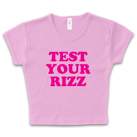 Test Your Rizz Baby Tee