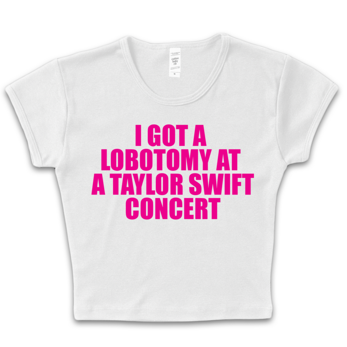 Taylor Swift Lobotomy Baby Tee